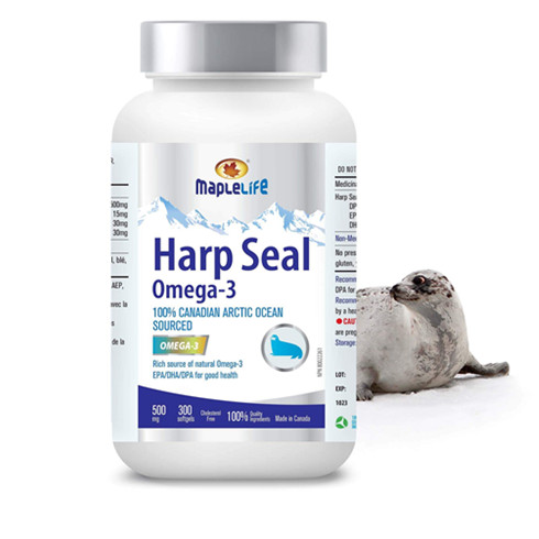 Maplelife Harp Seal Oil Omega-3 500mg 300softgels