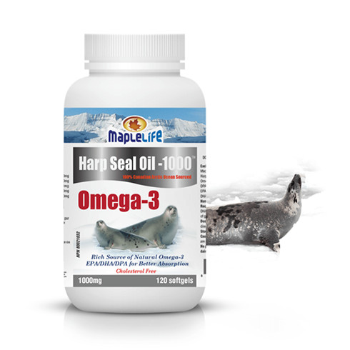 Maplelife Harp Seal Oil 1000mg 120 softgels