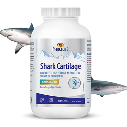 Maplelife Shark Cartilage 750mg 300 capsules