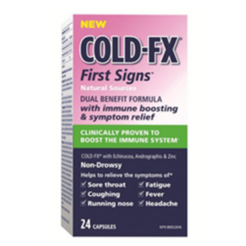COLD-FX First Signs-Echinacea 24 caps