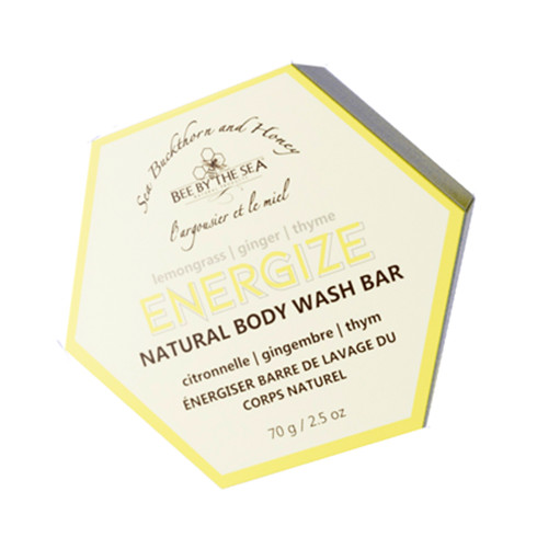 Bee By The Sea Energize Body Wash Bar 70 g