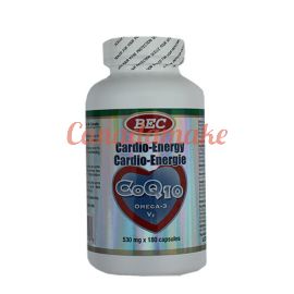 BEC Cardio-Energy CoQ10 Omega-3 530mg 180capsules