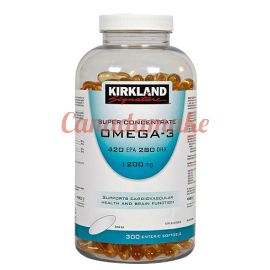 Kirkland Signature Super Concentrate Omega-3 1200mg 300softgels