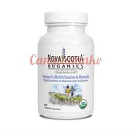 Nova Scotia Organics Women's 50+ Multivitamins & Minerals 60 Caplets