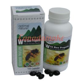 Optimal Nature Wild Bee Propolis 100capsules