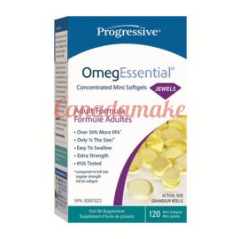 Prgressive OmegEssential JEWELS 120 Mini Softgels