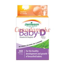 Jamieson Baby-D Vitamin D3 Droplets 400IU 11.7ml