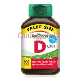 Jamieson Vitamin D 1000IU Value Pack 500 tablets