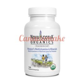 Nova Scotia Organics Women's Multivitamin & Minerals 120 Caplets