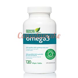 Genuinehealth Omega-3 120softgels