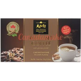 GM Ginseng Coffee Less Added Sugar 10 Sticks/Box