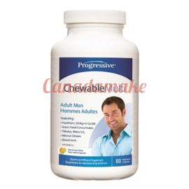 Progressive Chewable Multi for Adult Men 60 caps