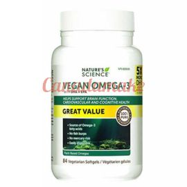 Nature’s Science Vegan Omega-3 84 vegetarian softgels