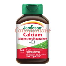 Jamieson Calcium Magnesium with Vitamin D3 Tablets 365 count