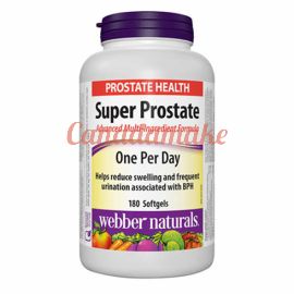 Webber Naturals Super Prostate Advanced Multi-Ingredient Formula 180 softgels