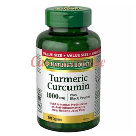 Nature's Bounty Turmeric with Black Pepper 1000 mg 90 Capsules