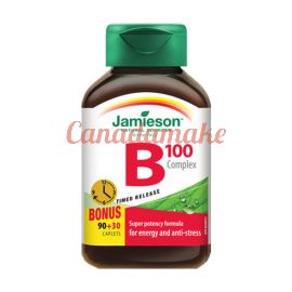 Jamieson Vitamin B100 Complex Timed Release 120 caplets