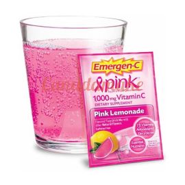 Emergen-C Original Formula Pink Lemonade 30 packets