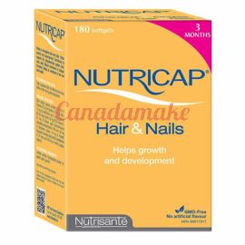 Nutrisanté NUTRICAP Hair & Nails 180 capsules