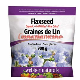 webber naturals Organic Ground Flaxseed 900 g