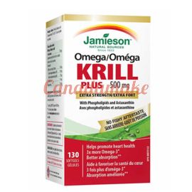 Jamieson Omega Krill Plus 130 Softgels