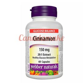 webber naturals Cinnamon Extract 150 mg 60 caps