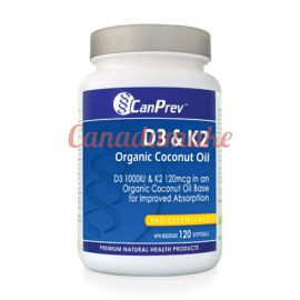 CanPrev D3 & K2 120 softgels