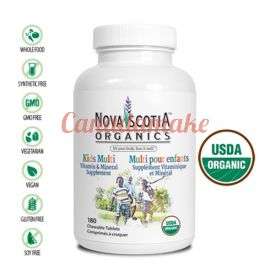 Nova Scotia Organics Kid's Multivitamins & Minerals 180 Caps