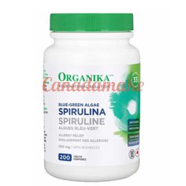 Organika Spirulina 500 mg 200 tablets