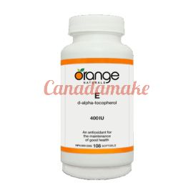 Orange Vitamin E 400 IU 108 softgel