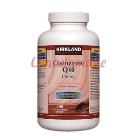 Kirkland Signature Coenzyme Q10 Natural Source 100 mg 300 softgels