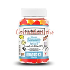 Herbaland Classic Gummy for Kids: Omega-3 60 Gummies 