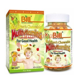 Bill Children’s Chewable Multivitamins with Extra Vitamin C Natural Orange Flavour 90 tablets