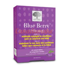 New Nordic blue berry strong 60 coated tablets