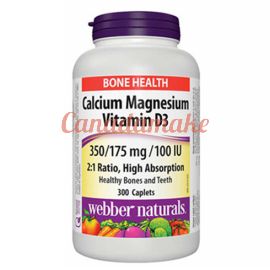 webber naturals Cal-Mag 2:1 with D 300 Tablets