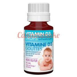 Webber Naturals Vitamin D3 Drops 400IU 15 ml