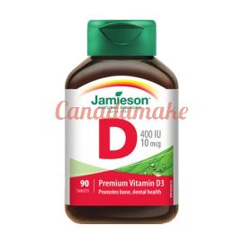 Jamieson Vitamin D 400 IU 10 mcg 90 tablets