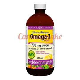 Webber Naturals Liquid Omega-3 -- 470 mL