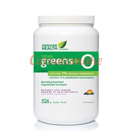 GenuineHealth VEGAN Greens+ O Natural Acai Mango 526g