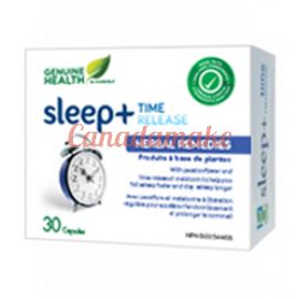 Genuine Health sleep+ time release 30capsules