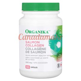 Organika Salmon Collagen 500 mg 90 capsules