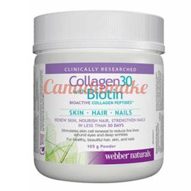 Webber Naturals Collagen 30 with Biotin 105g powder