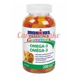 IronKids Essential Omega-3 Gummies, 200 Gummies