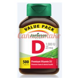 Jamieson Vitamin D 1000 IU Value Pack 500 tab