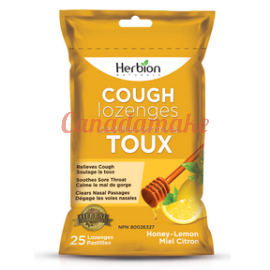 Herbion Honey Lemon Cough Loz Pouches 5 x 25lz

