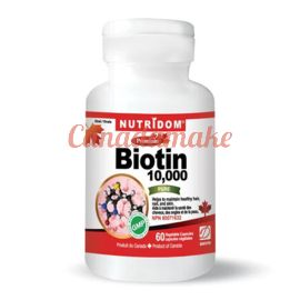 Nutridom Biotin 10,000 mcg 60 count Capsules