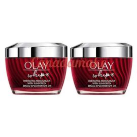 OLAY Whip Advanced Face Moisturizer, with SPF 30, 1.7 oz, 2-pack