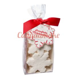 Saxon Chocolates Snowflake Marshmallows Bag 6pcs 65g