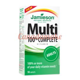 Jamieson Multivitamin 100% Complete for Adults 90 caps