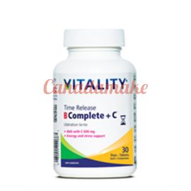 Vitality Time Release B Complete + C 30 Tablets •Days